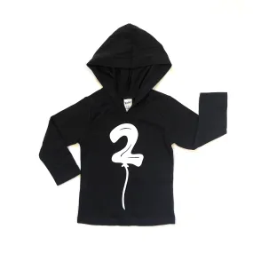 2nd Birthday Balloon Hoodie