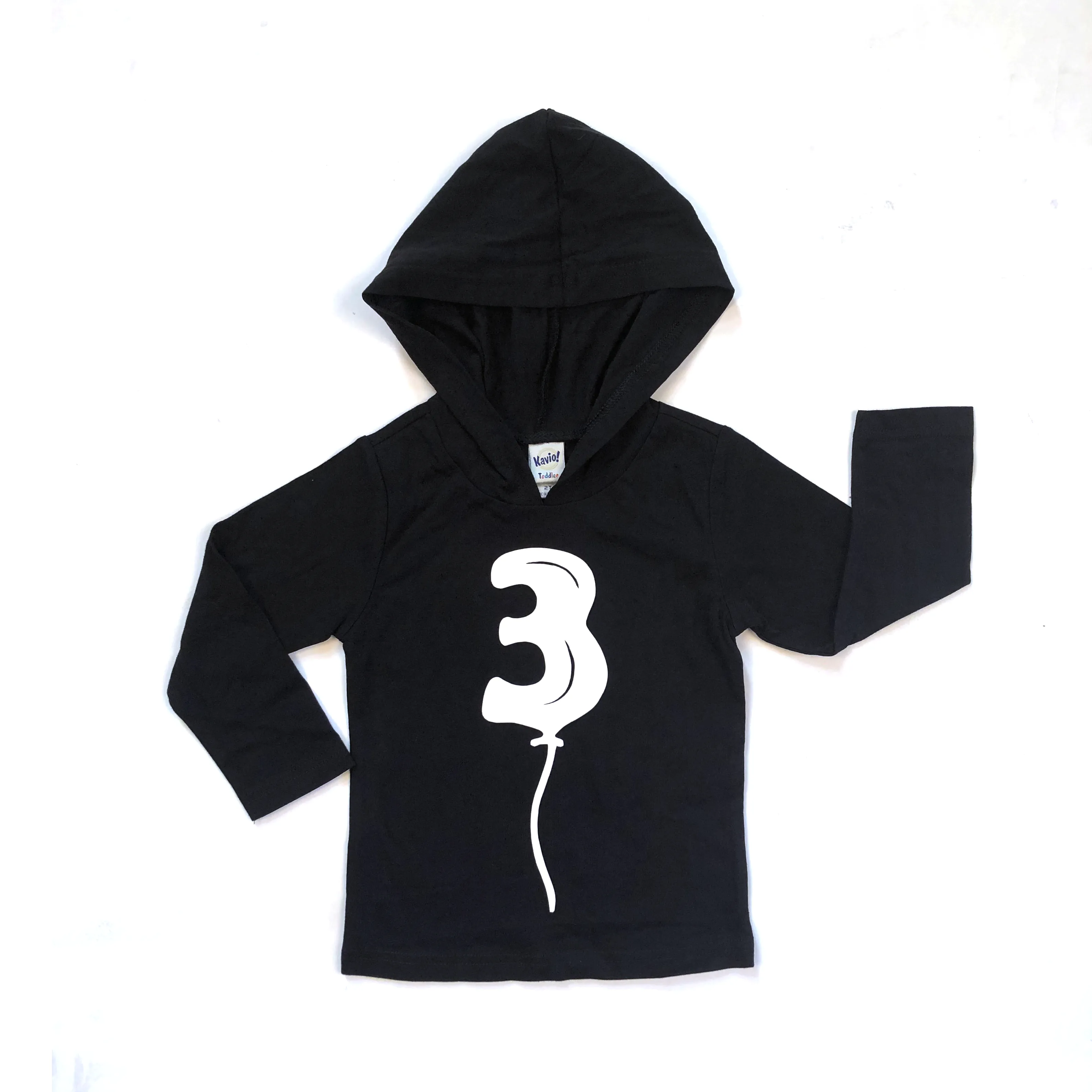 3rd Birthday Balloon Hoodie