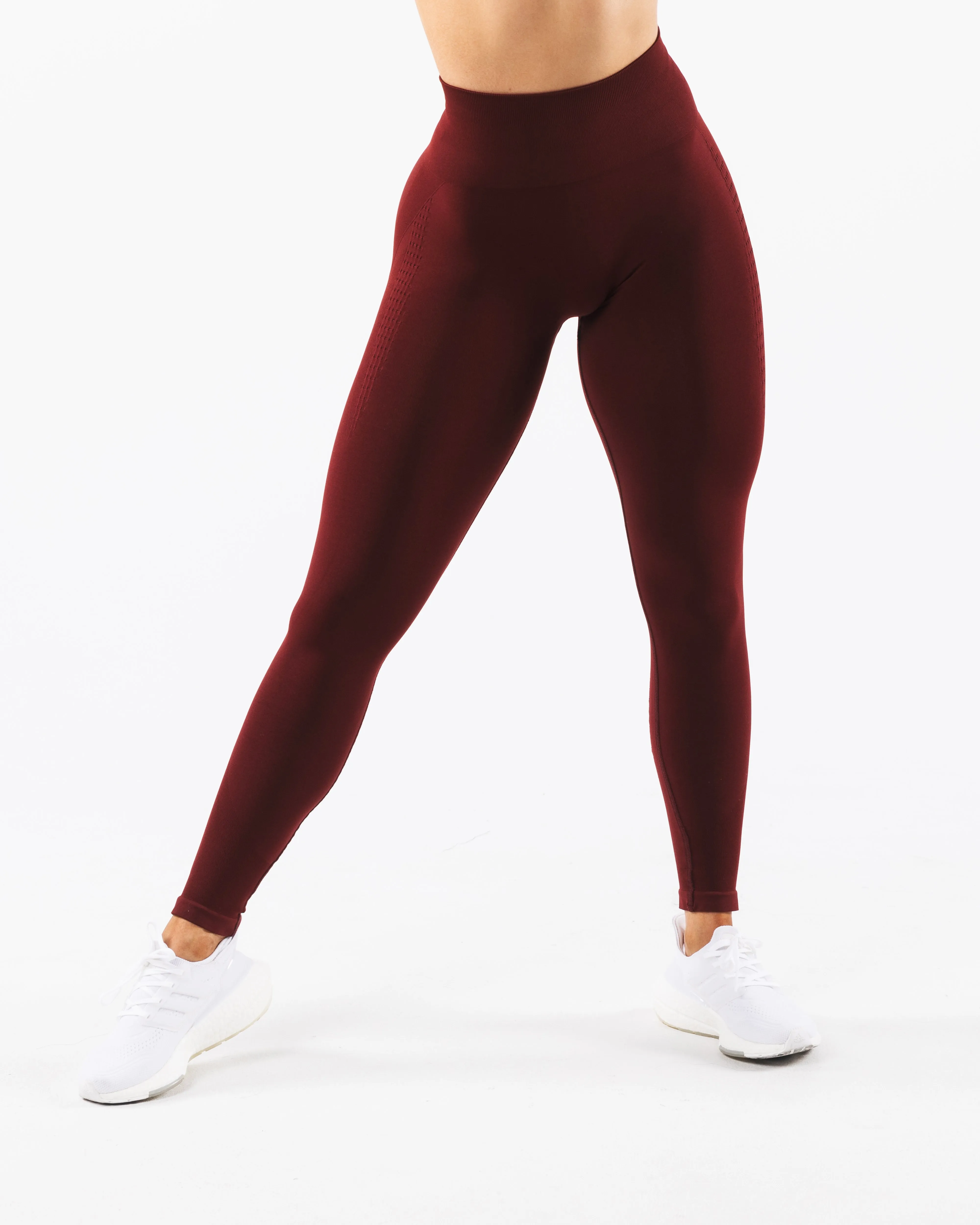 Amplify Contour Legging - New Burgundy