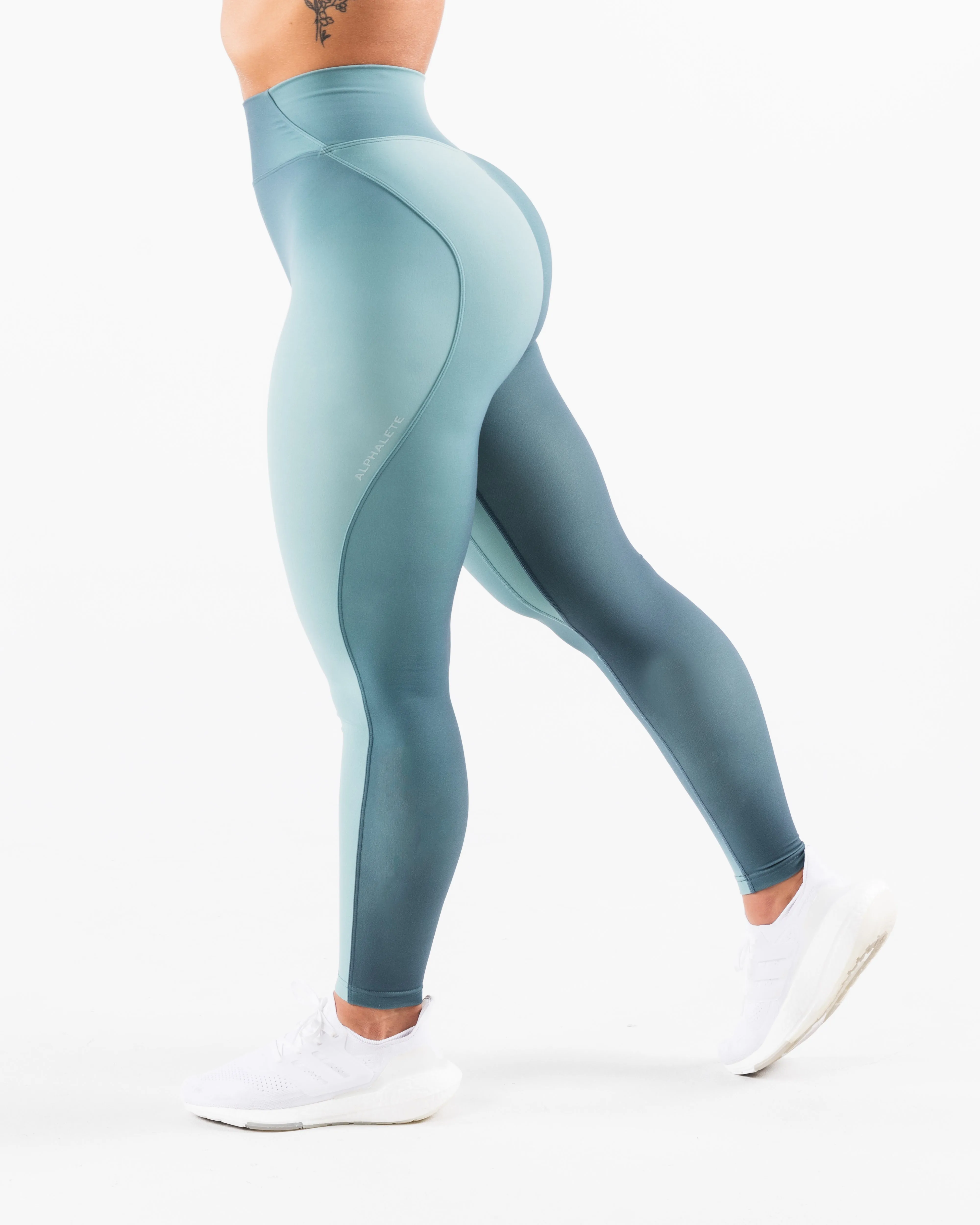 Aura Legging - Aura Glacier Print