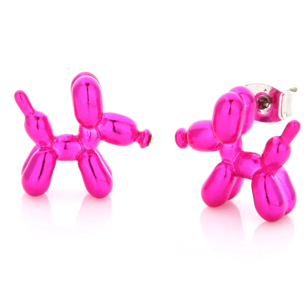 Balloon Dog Earrings