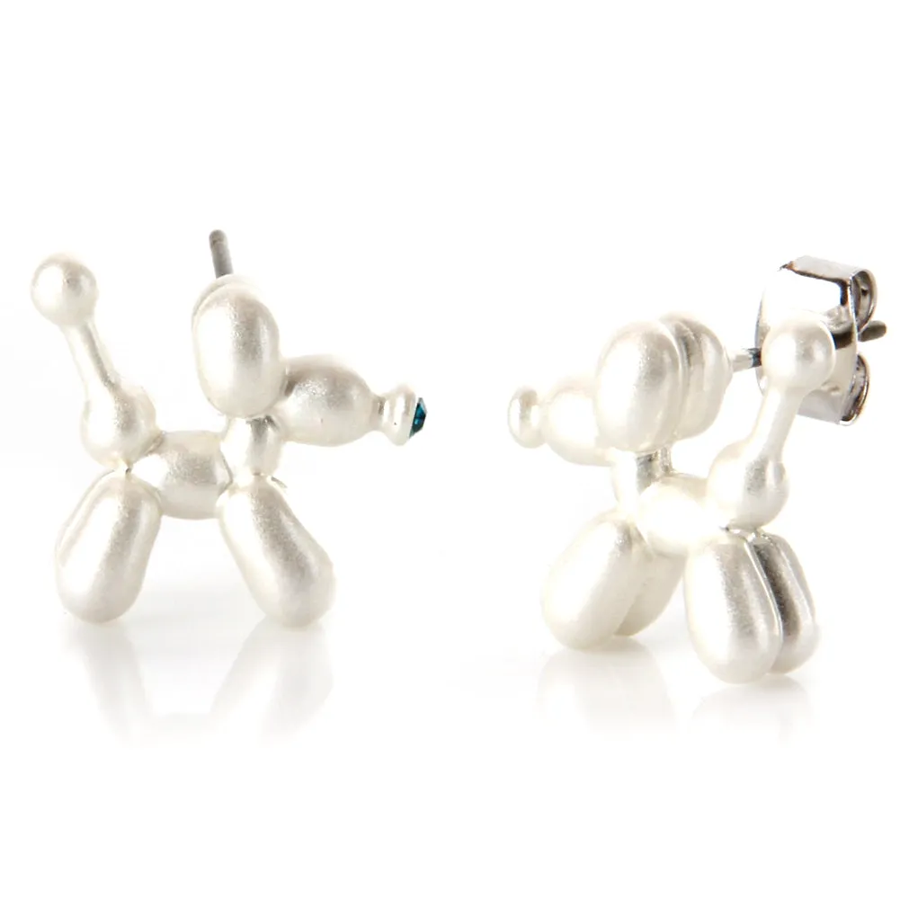 Balloon Dog Earrings