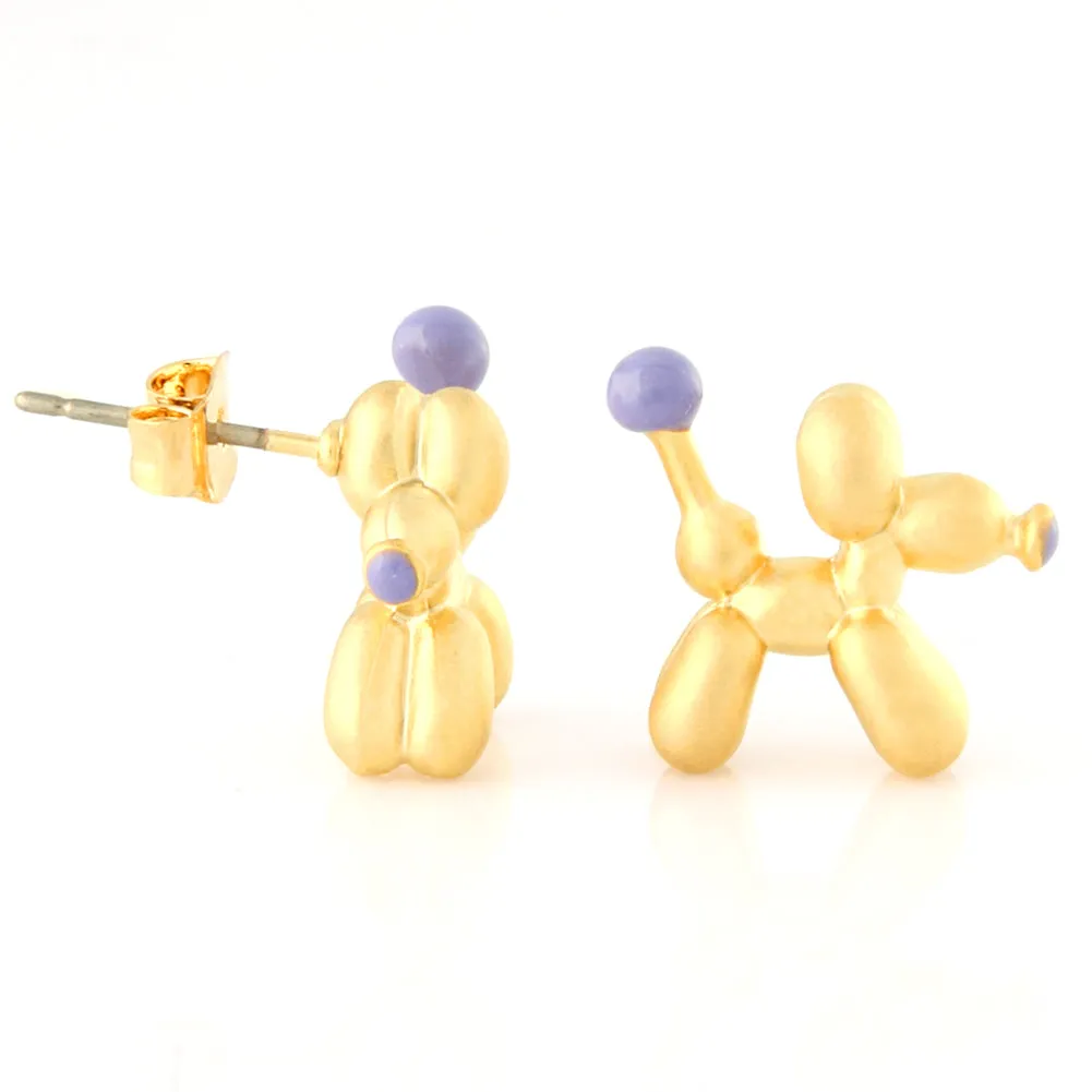 Balloon Dog Earrings