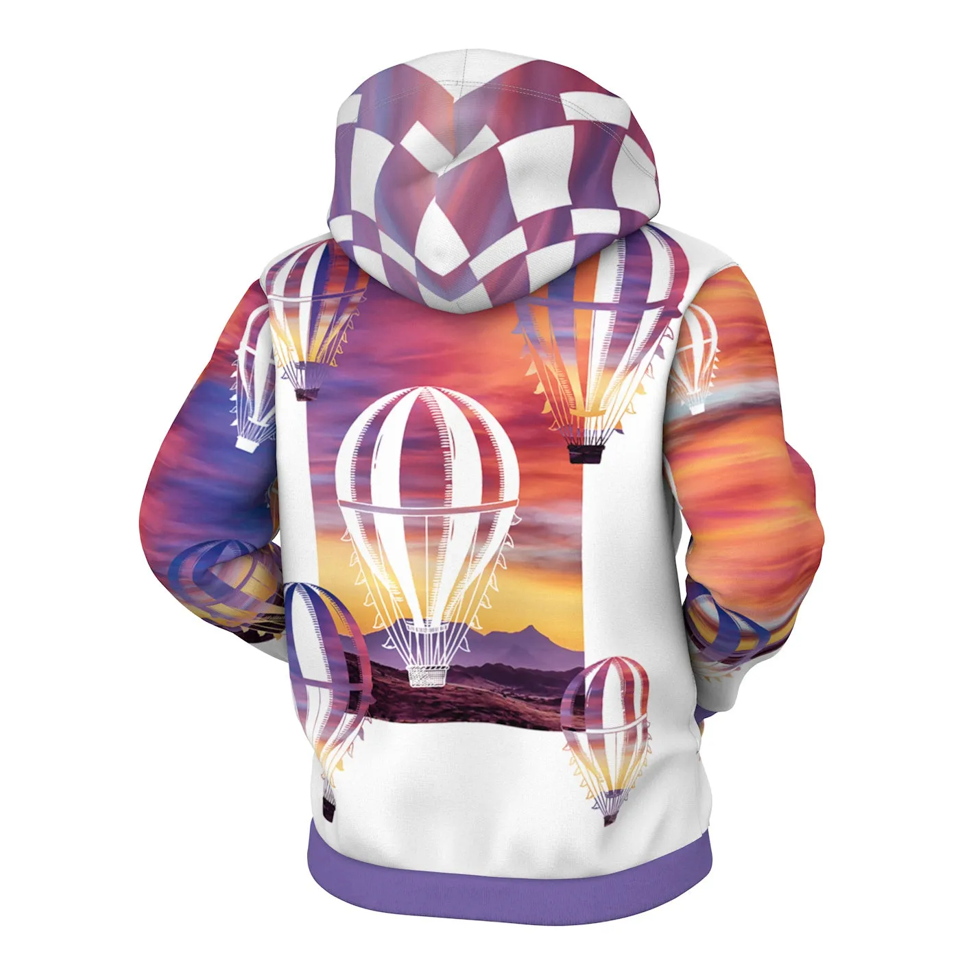 Balloon Wonderland Zip Up Hoodie