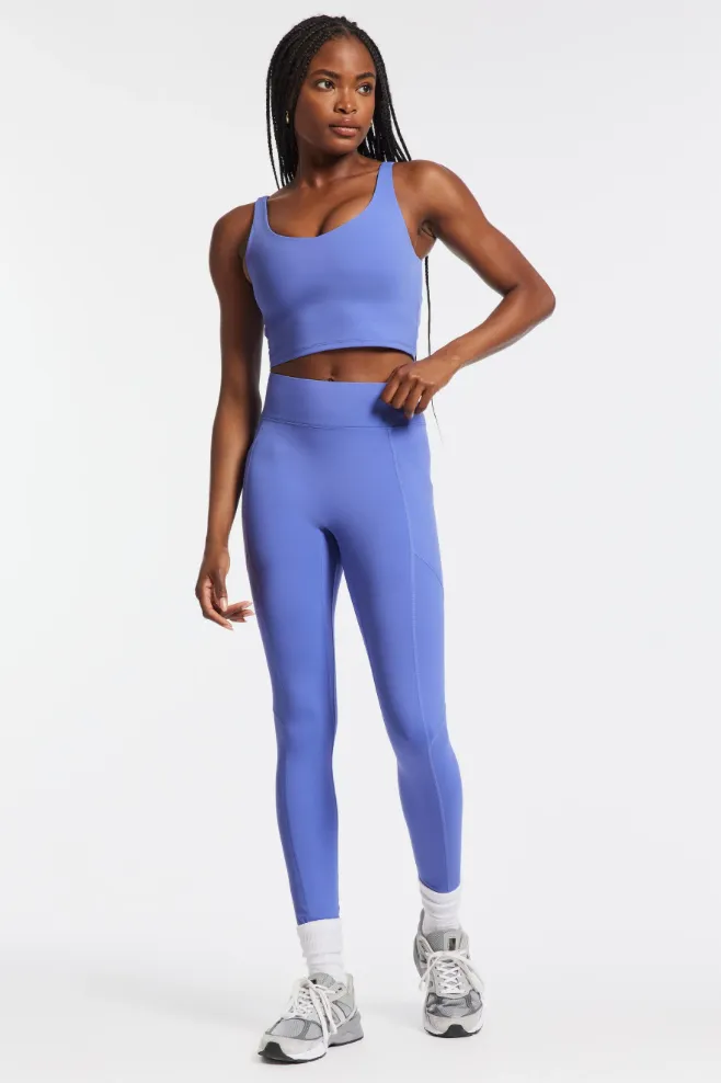 Bandier Center Stage Pocket Legging - Baja Blue