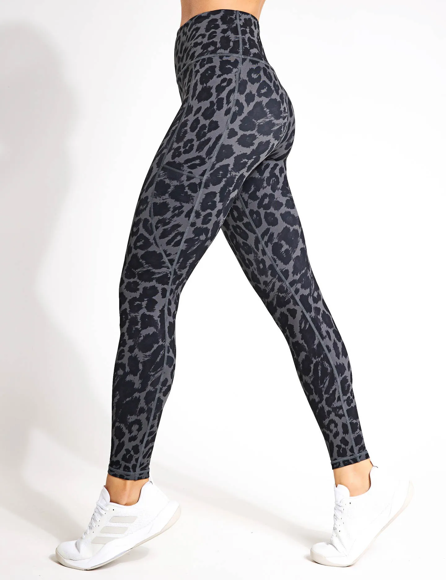 Becca Legging - Mineral Grey Leopard