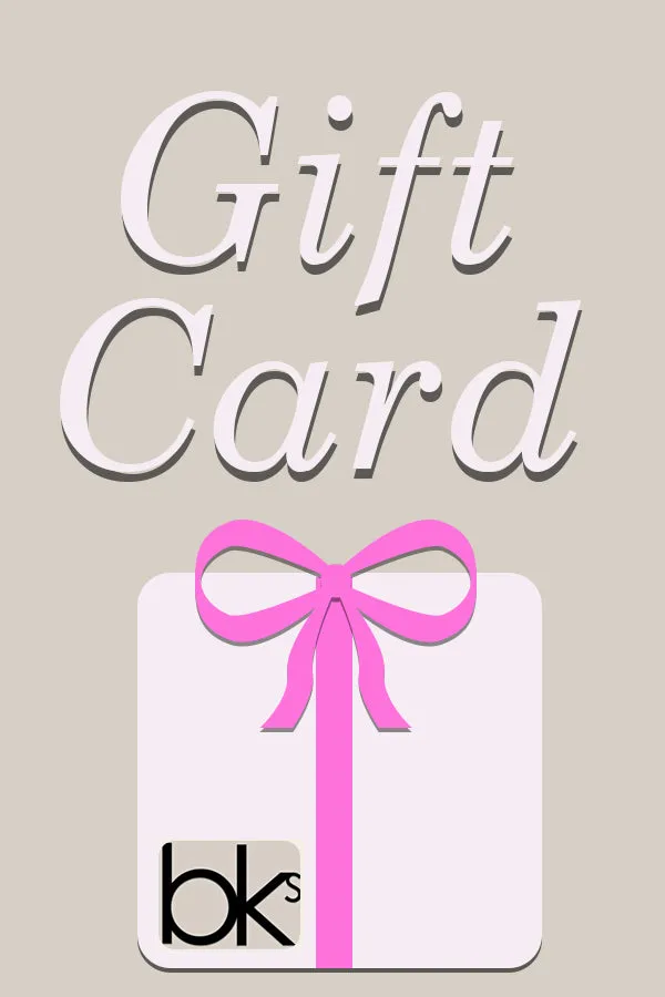 Bks Online Gift Card