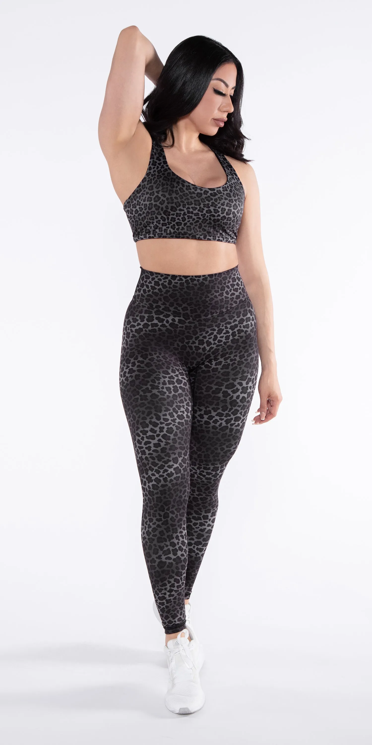 Black Cheetah - Contour Legging [Final Sale]