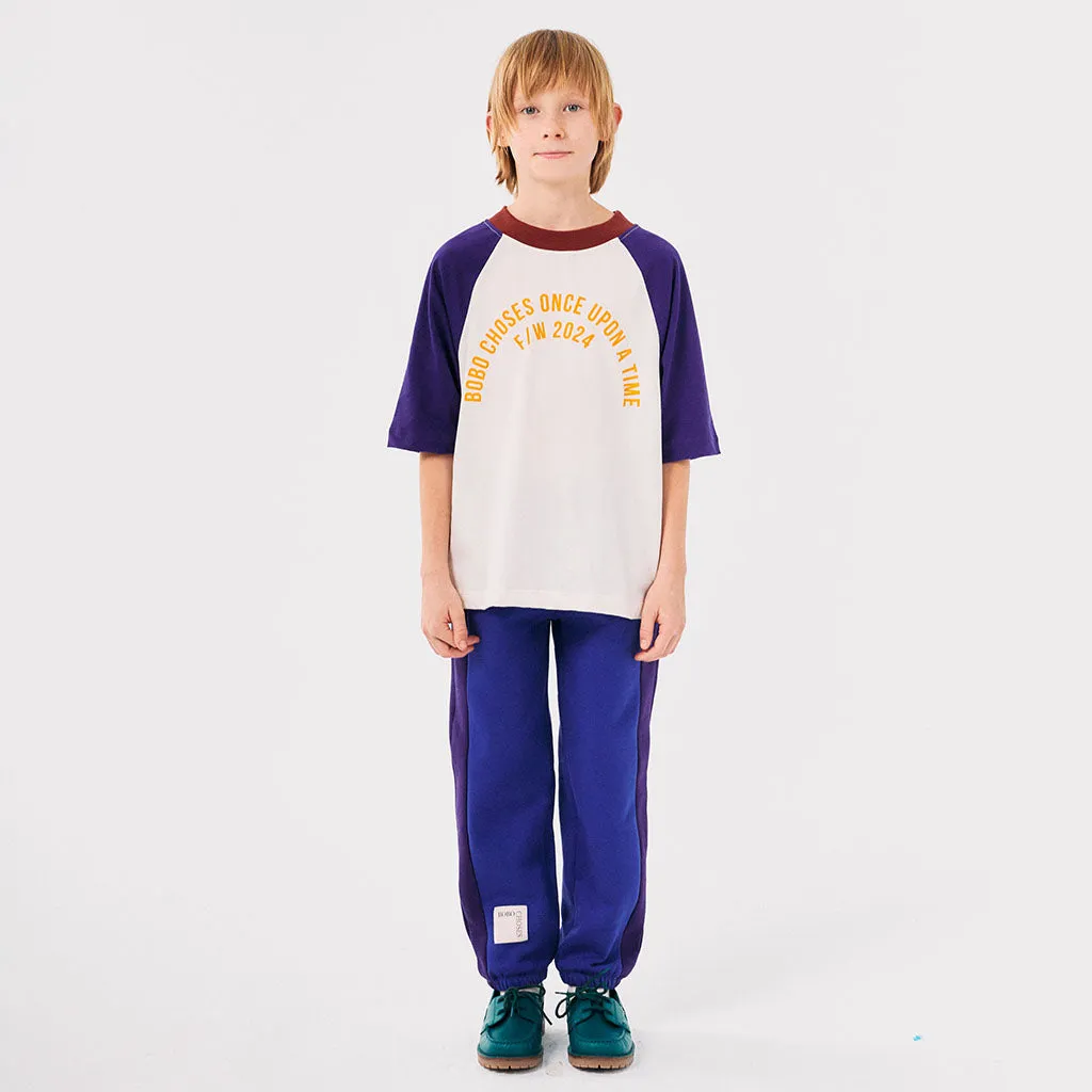 Bobo Choses Child Colour Block Sweatpants Blue