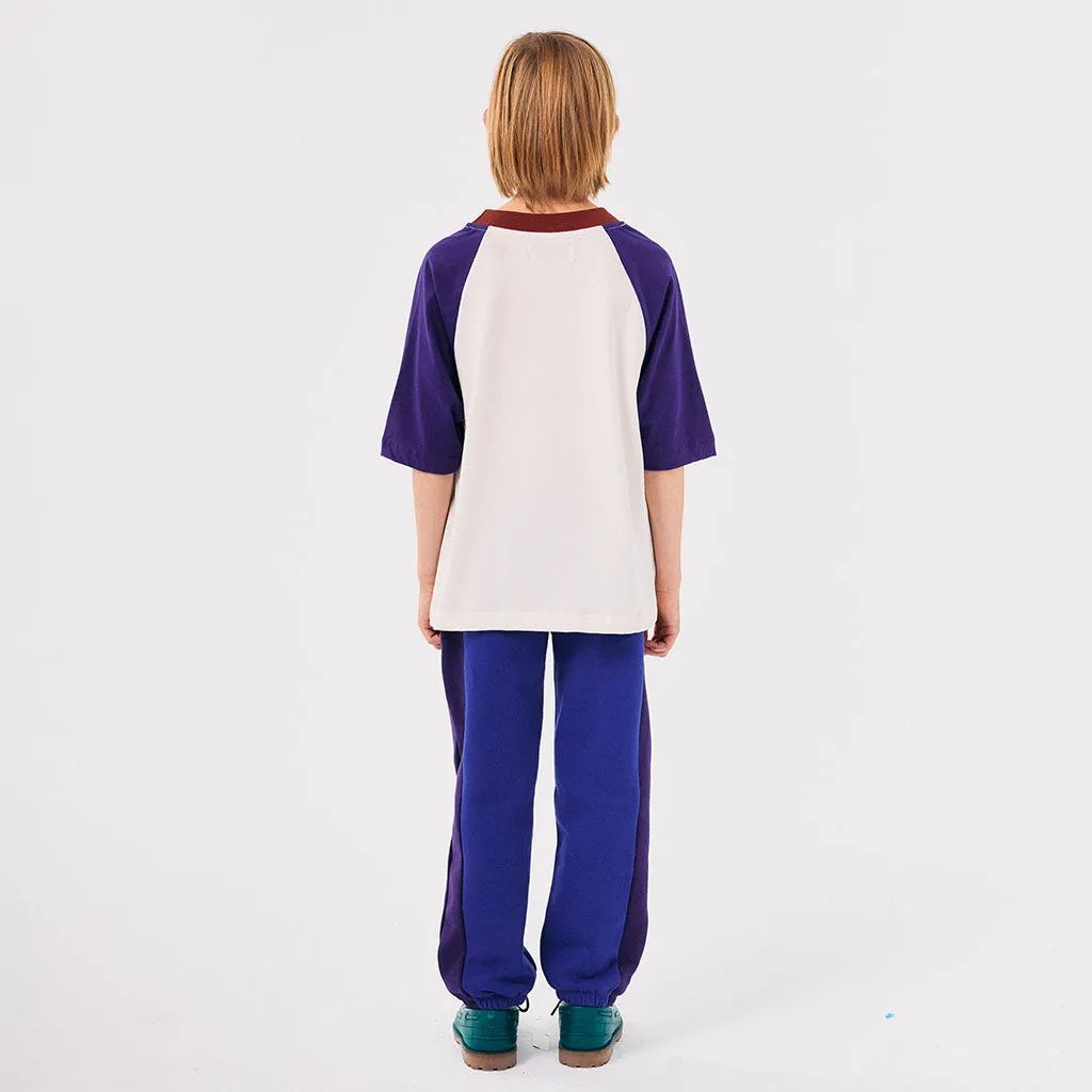 Bobo Choses Child Colour Block Sweatpants Blue