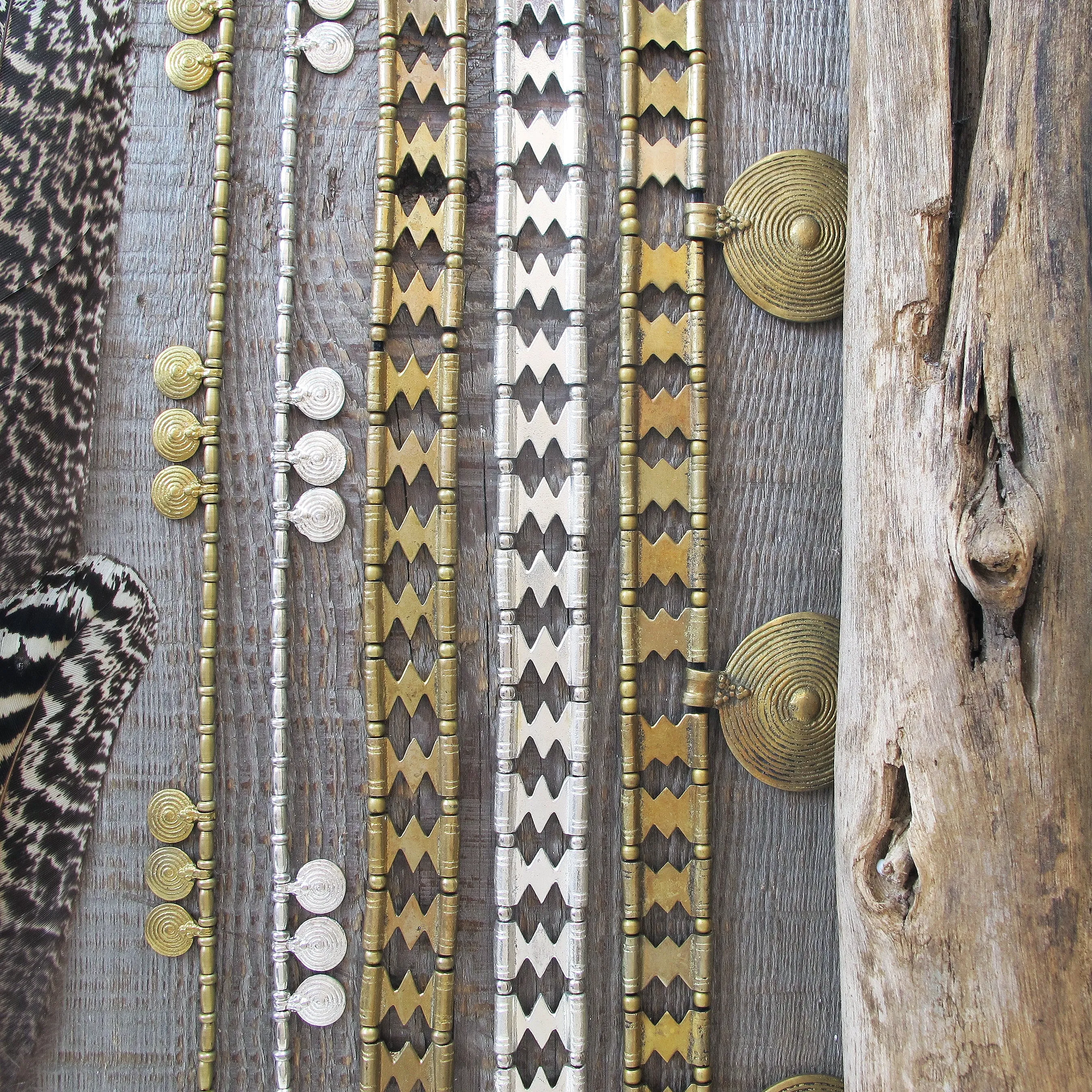 Bohemian Sash Belt☆ Brass☆