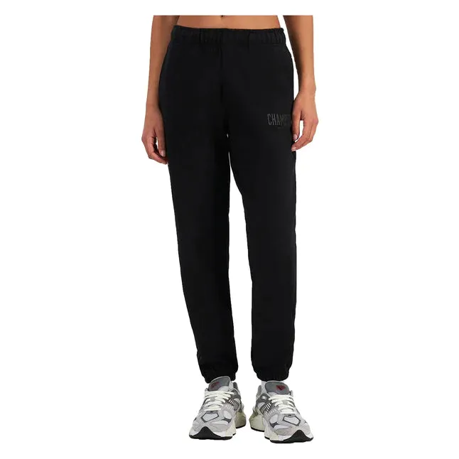 CHAMPION WOMEN'S ROCHESTER BLACK TRACKPANTS