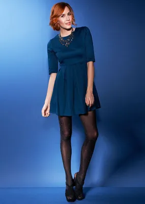 Charnos Lurex Spot Opaque Tights ()