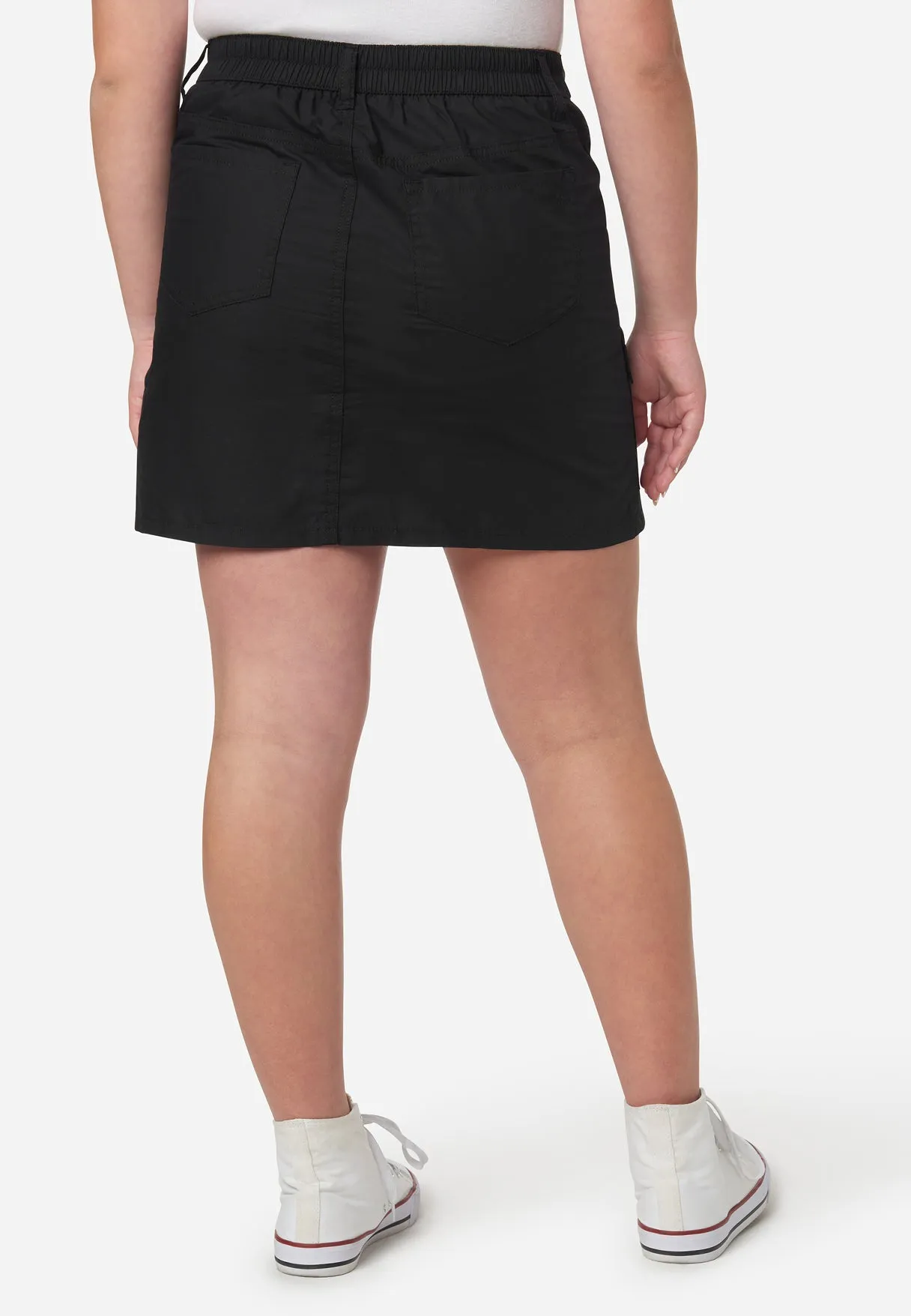 Classic Cargo Skirt with Belt