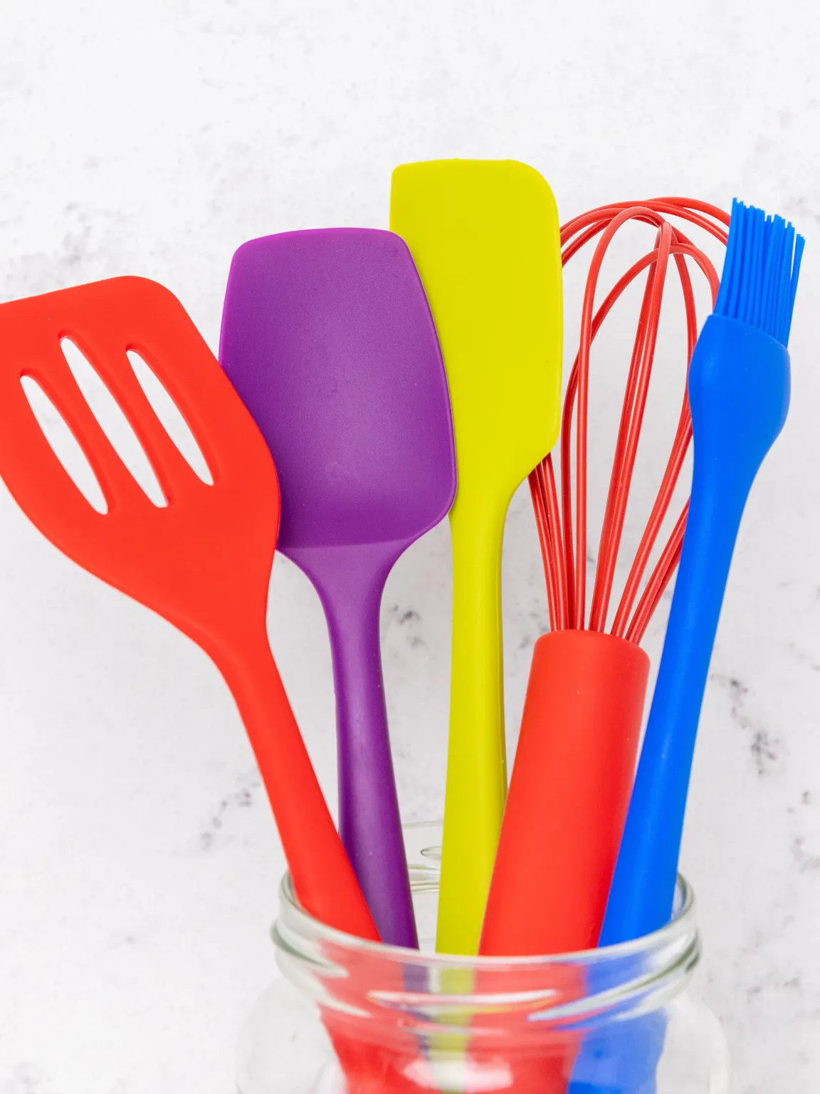 Colourworks 5-Piece Mini Silicone Utensils Set