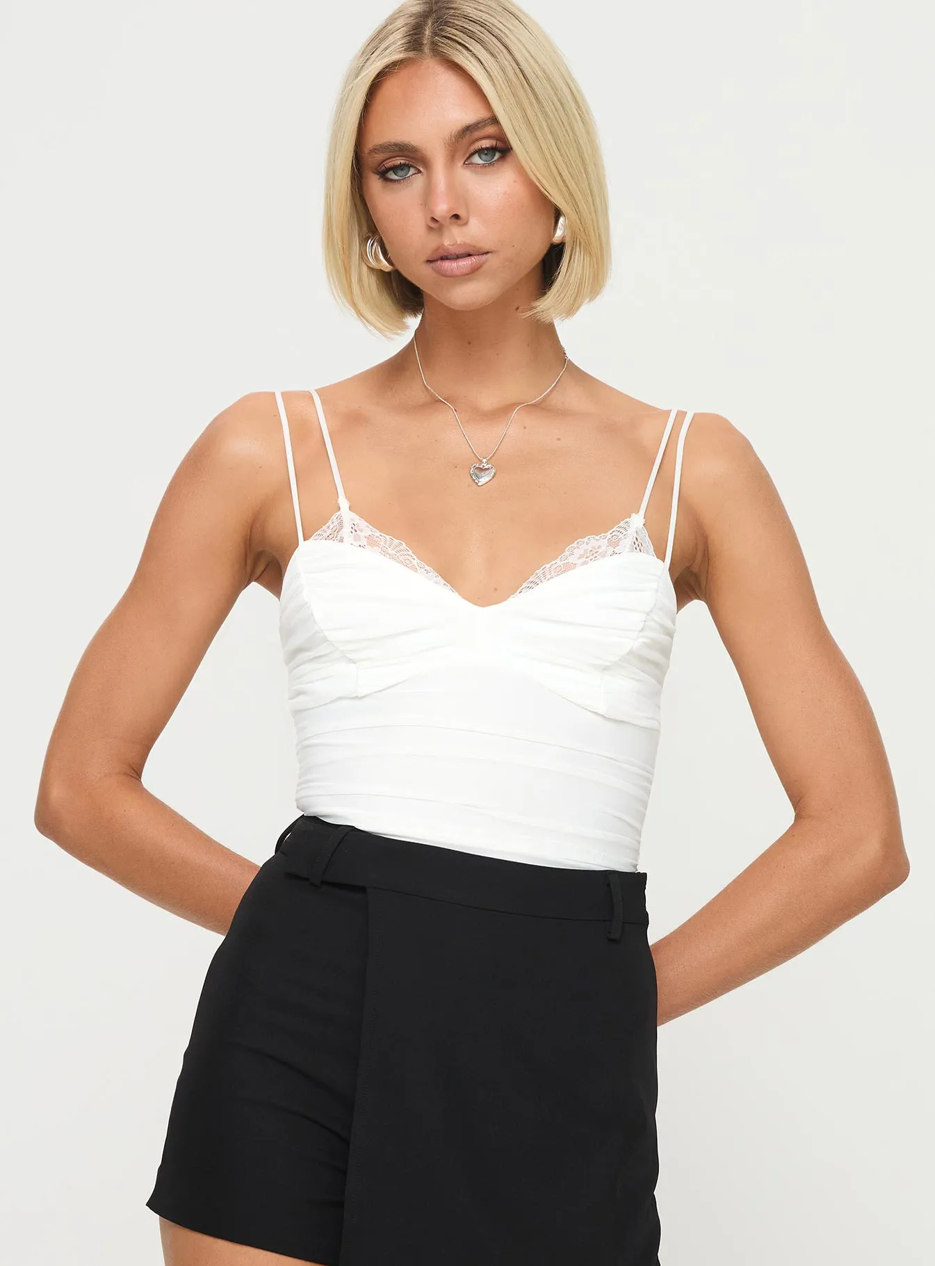 Corella Bodysuit White