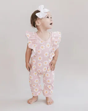 Daisy Flutter Jumpsuit | Pink