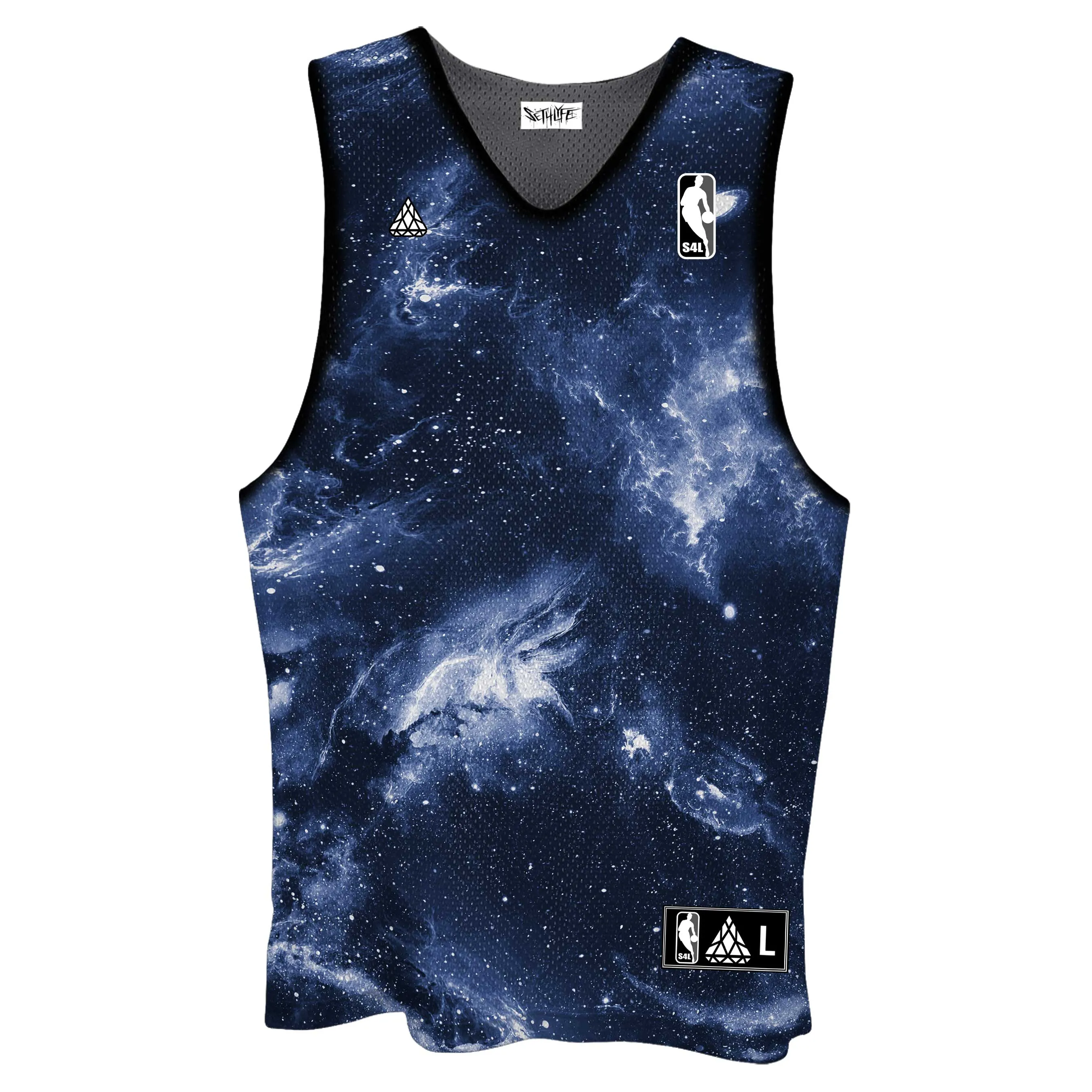 DEEP BLUE SPACE CUSTOM JERSEY