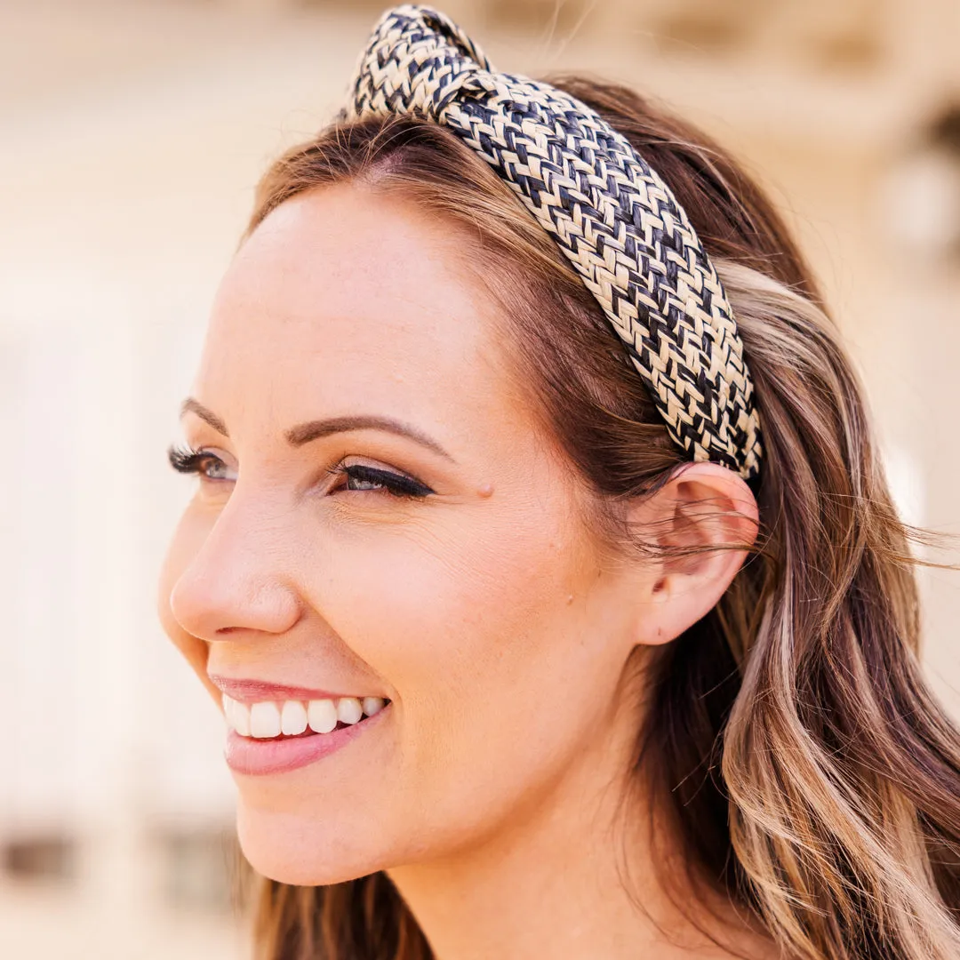 Don't Worry, Beach Happy Headband, Black