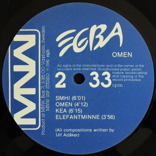 EGBA ~ Omen