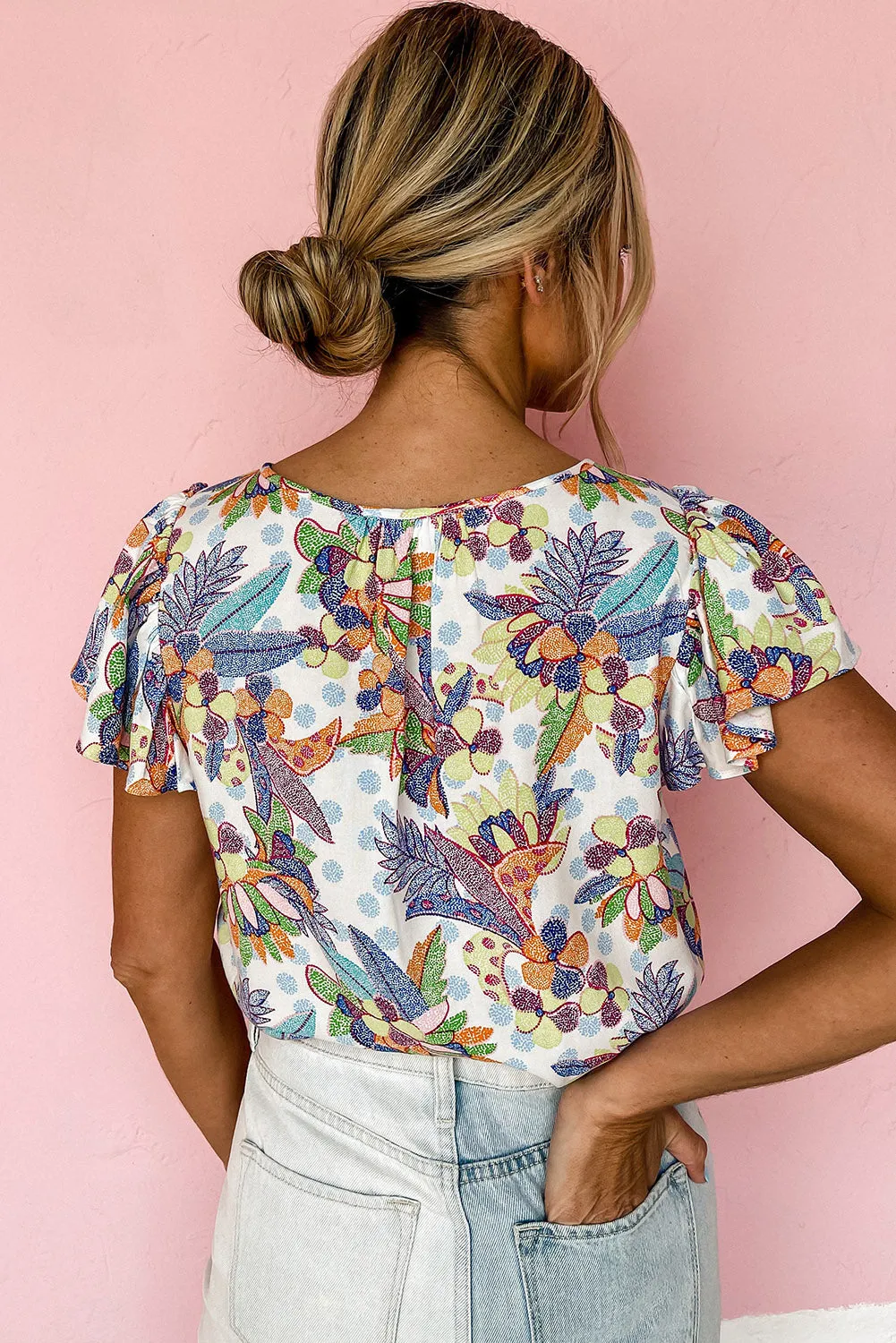 Elysa Floral Top