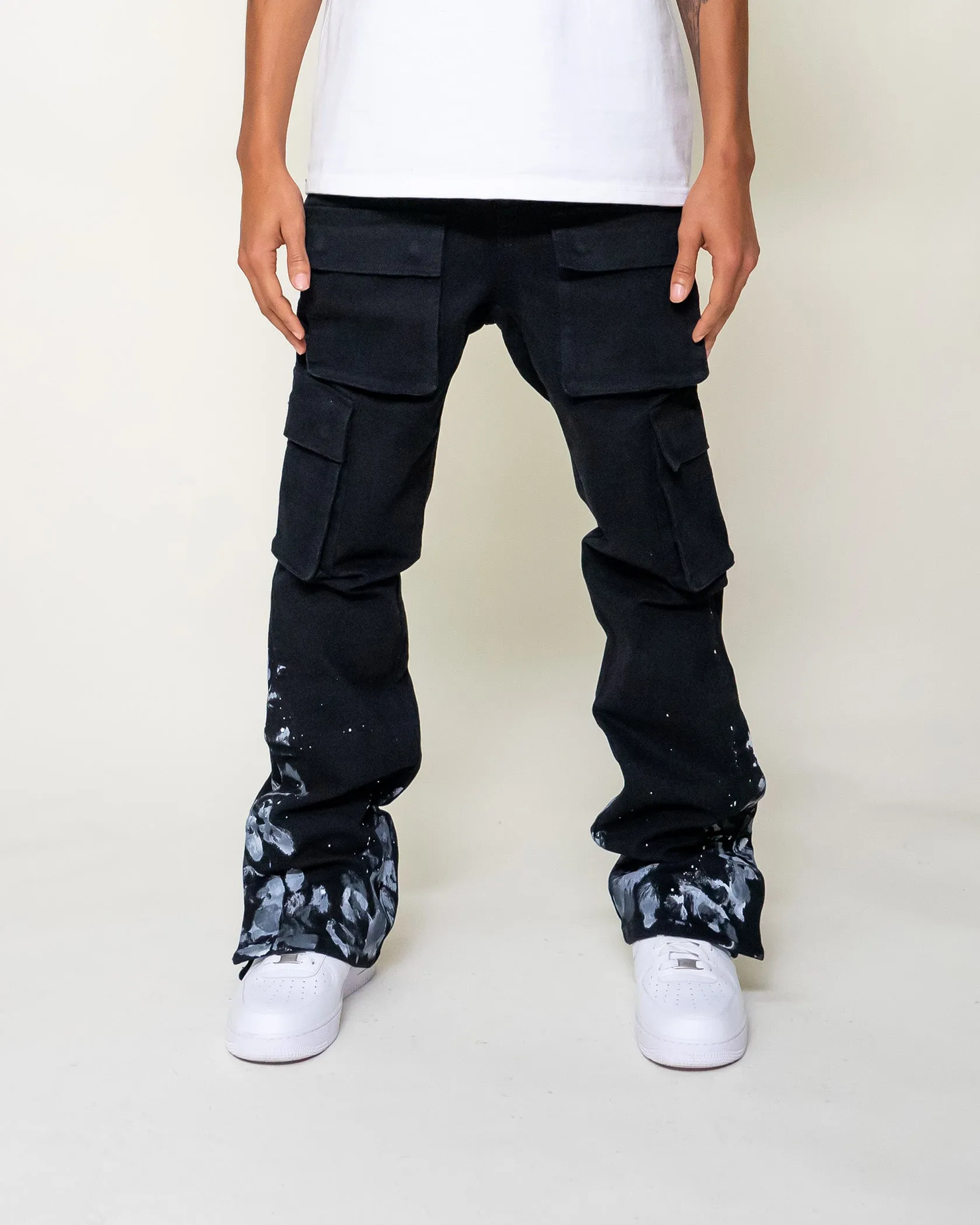 EPTM SNAP CARGO DENIM - BLACK