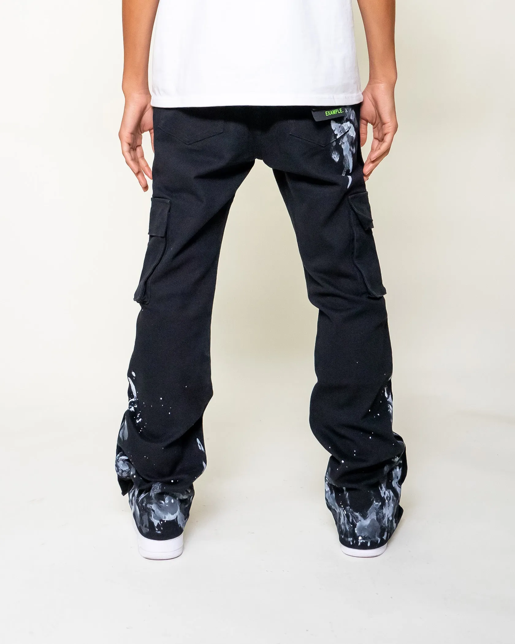 EPTM SNAP CARGO DENIM - BLACK