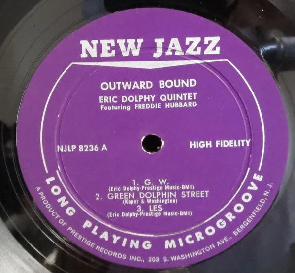 Eric Dolphy Quintet Featuring Freddie Hubbard ~ Outward Bound