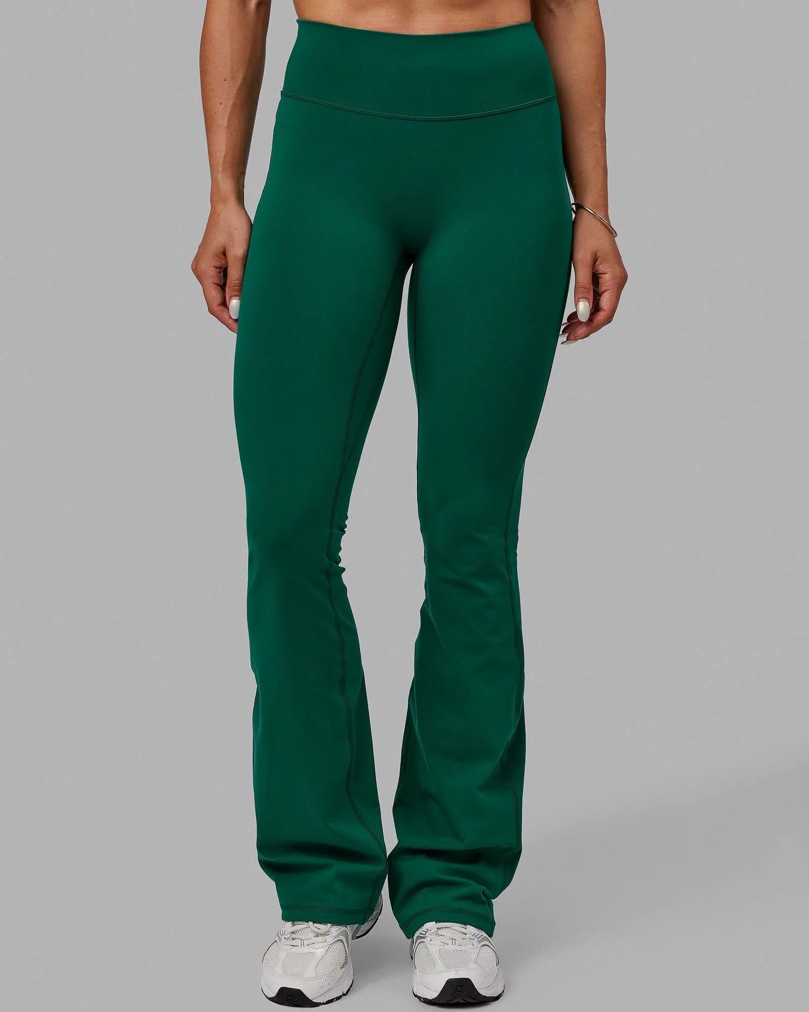 Everyday Flared X-Long Leggings - Malachite