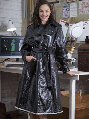 Gal Gadot Justice League Leather Coat - New American Jackets