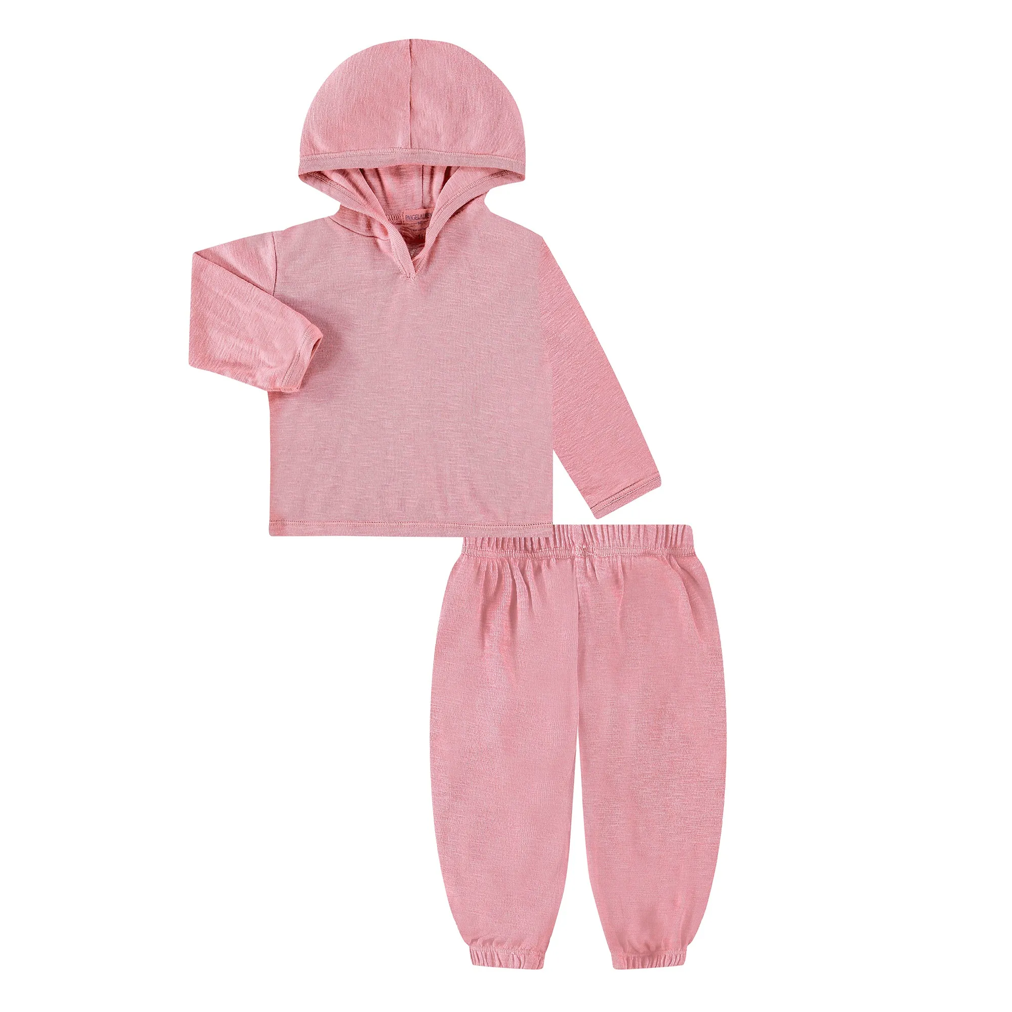 Garment Dyed Slub Hoodie and Balloon Pant