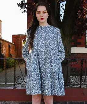 GEORGIE GREY FLORAL DRESS