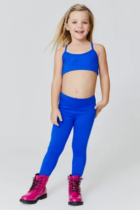 Girls TLC Leggings in Electric Blue