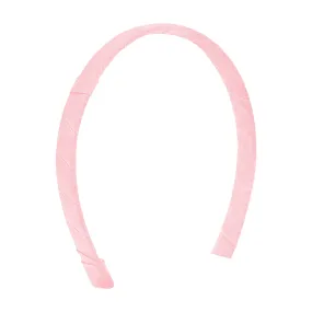 Grosgrain Add-a-Bow Headband - Light Pink