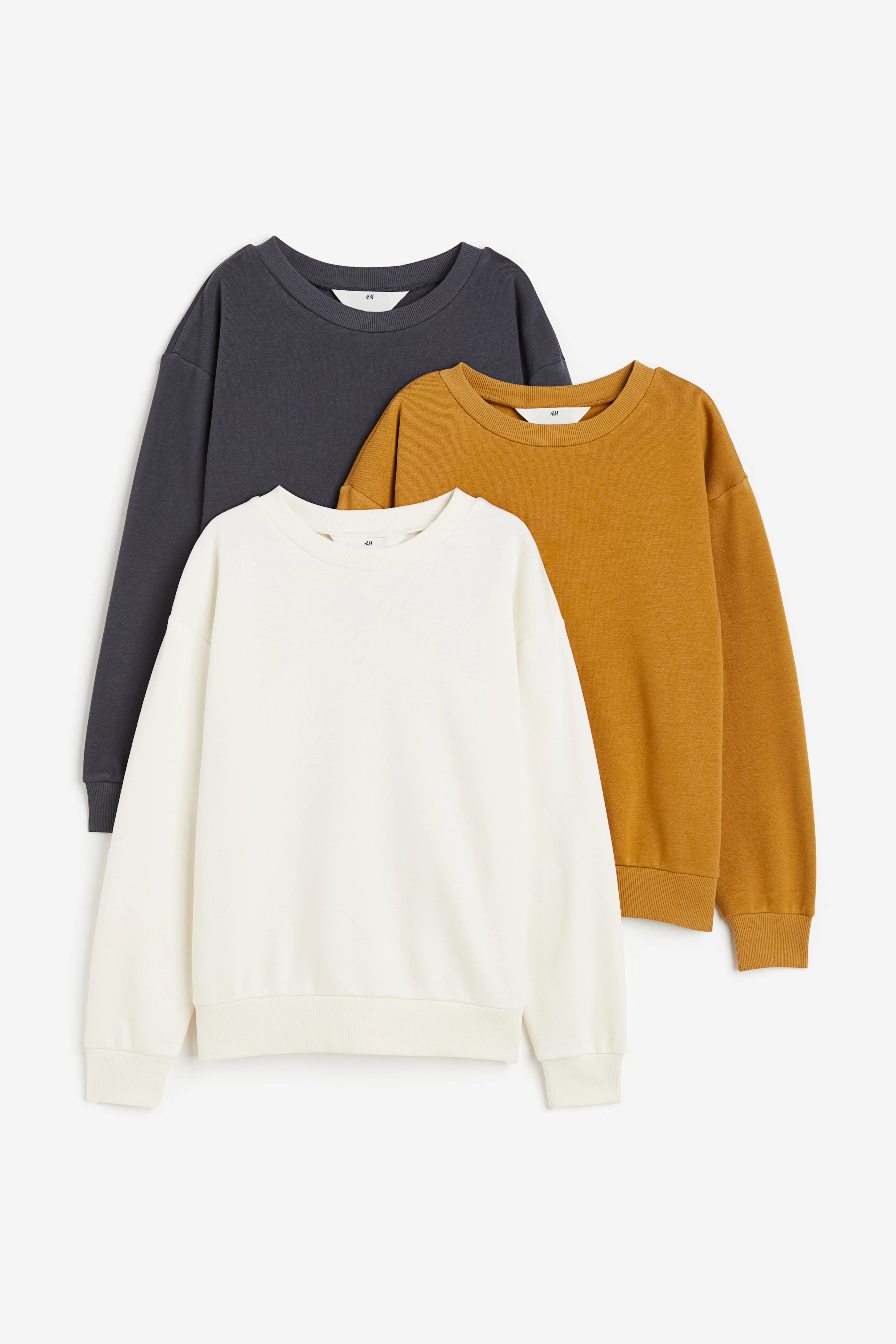 H&M 3-pack Sweatshirts