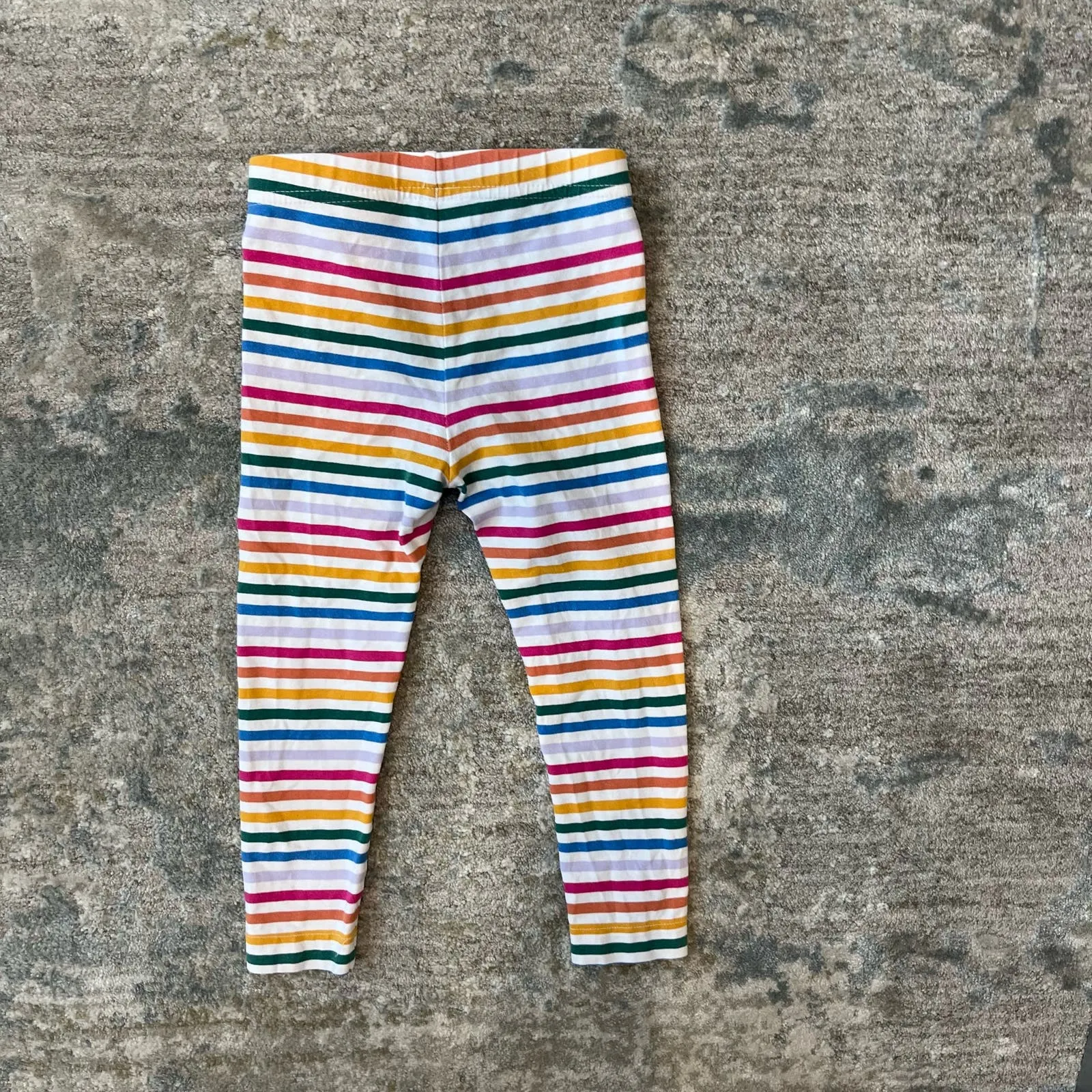 Hanna Andersson Print Leggings Rainbow Stripe 90 cm 3T