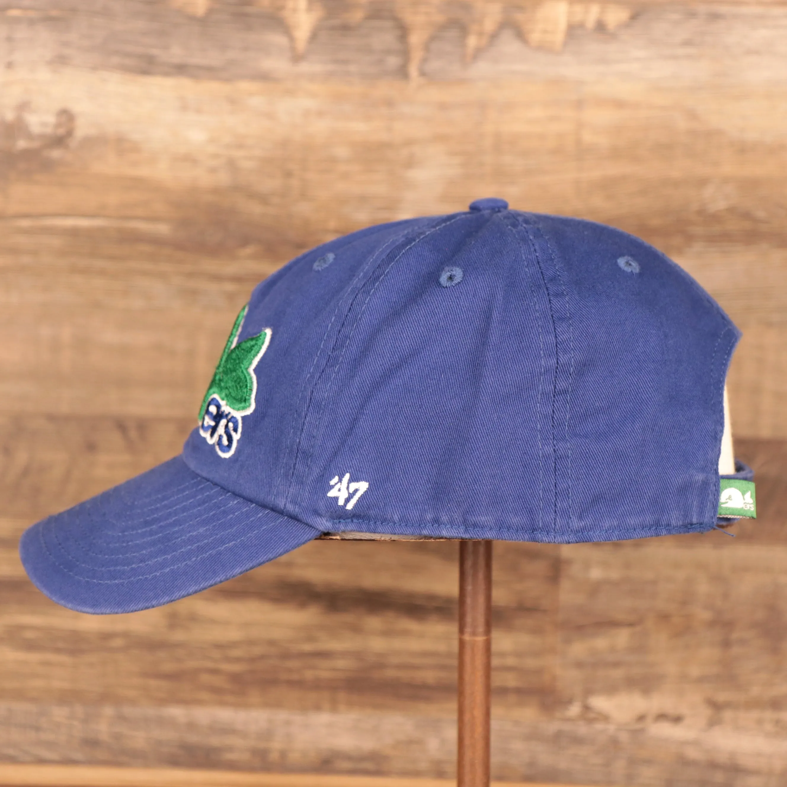 Hartford Whalers Throwback Royal Adjustable Dad Hat