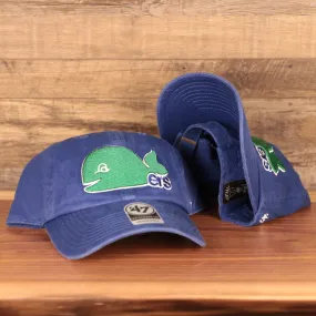 Hartford Whalers Throwback Royal Adjustable Dad Hat