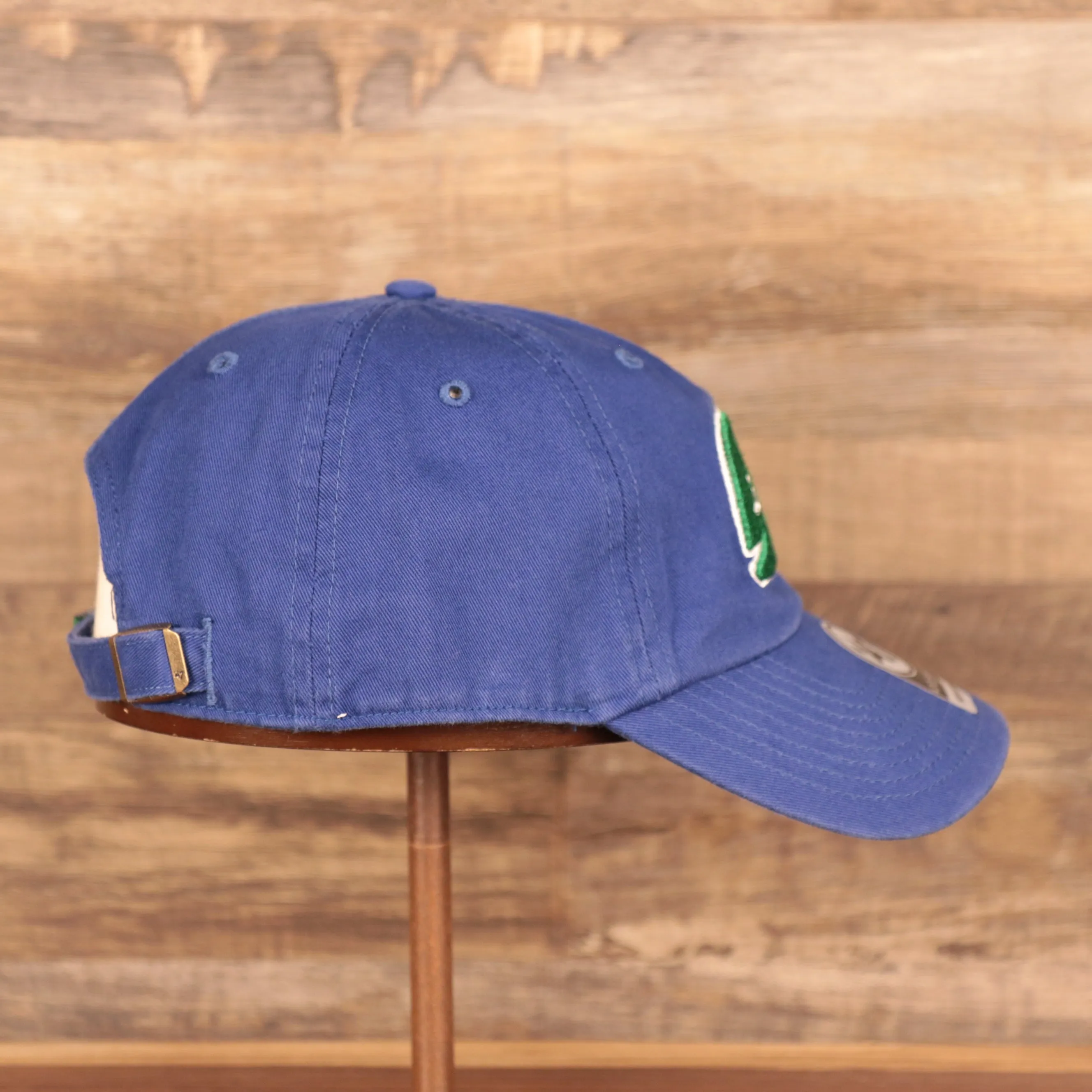 Hartford Whalers Throwback Royal Adjustable Dad Hat