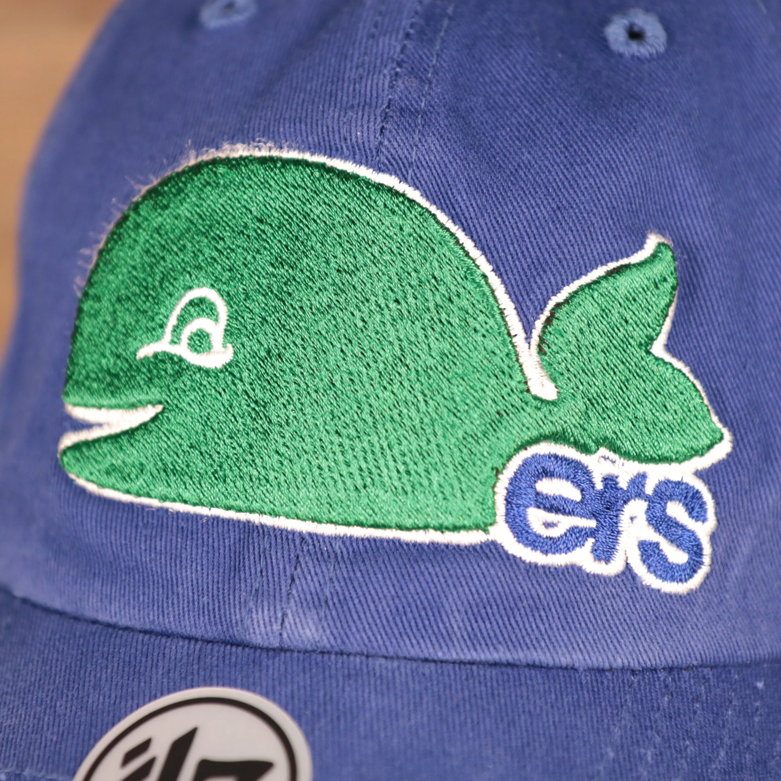 Hartford Whalers Throwback Royal Adjustable Dad Hat