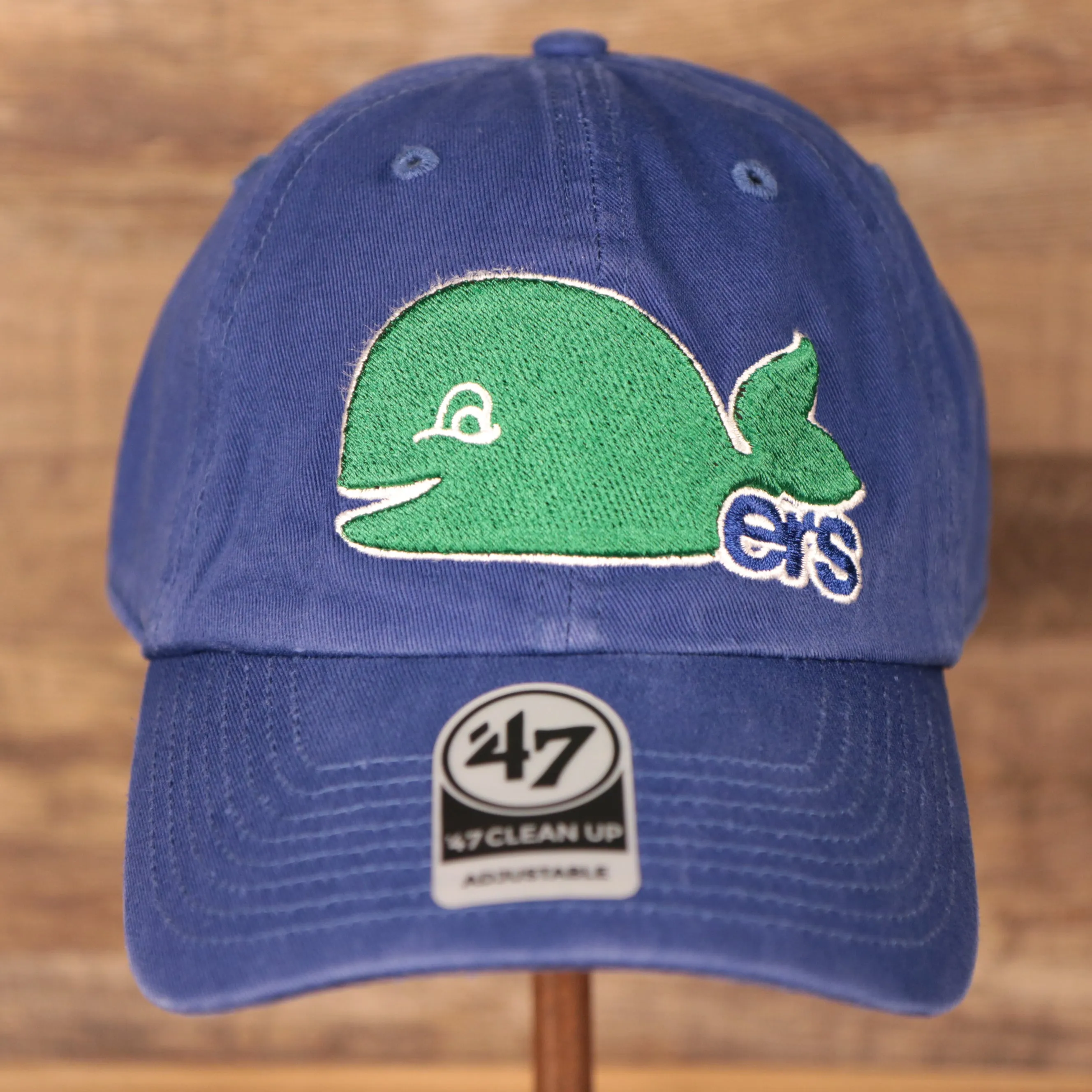 Hartford Whalers Throwback Royal Adjustable Dad Hat