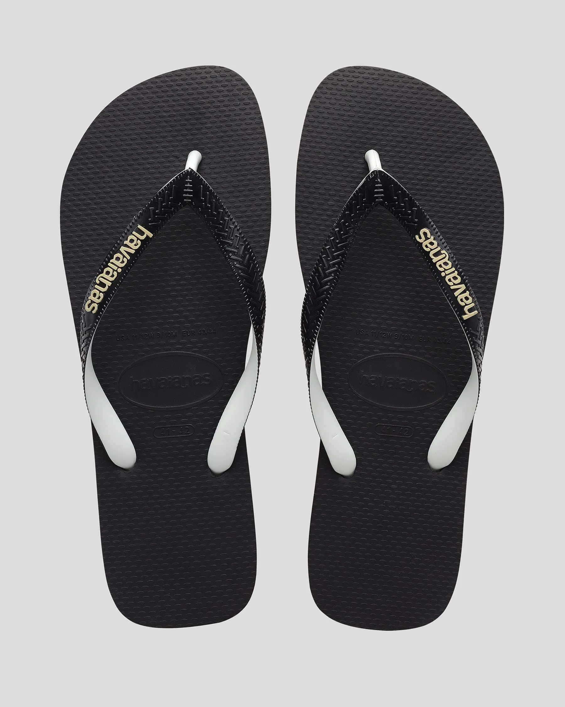 Havaianas Top Rubber Mix - Black/White/Sand