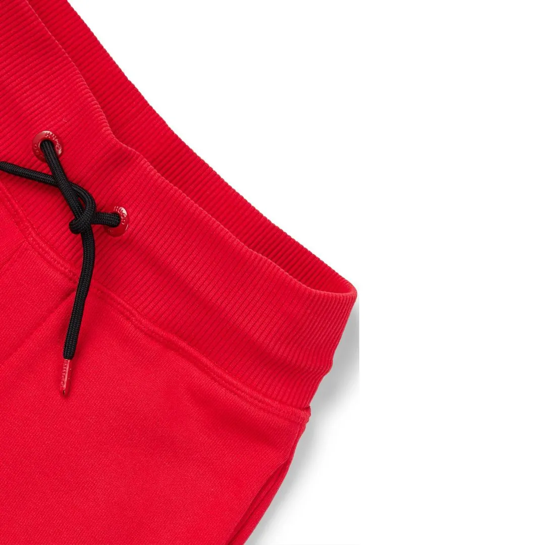 Hugo Trackpants Vertical Logo Red