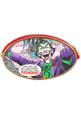 Irregular Choice x Justice League Watch The Fireworks Wallet Black