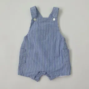 Jacadi Blue And White Stripe Romper: 12 Months