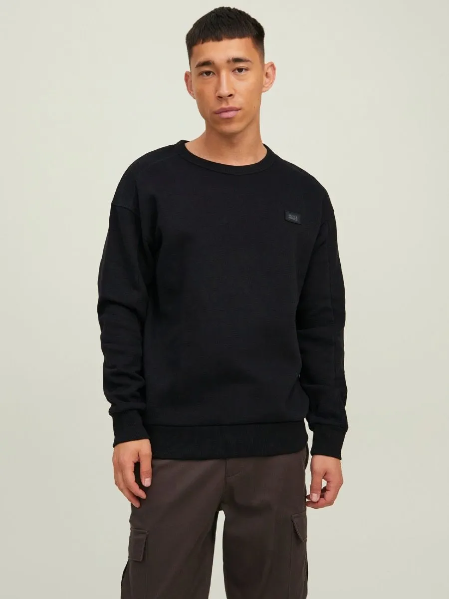 Jack & Jones Core Classic Crew Neck Sweatshirts Black