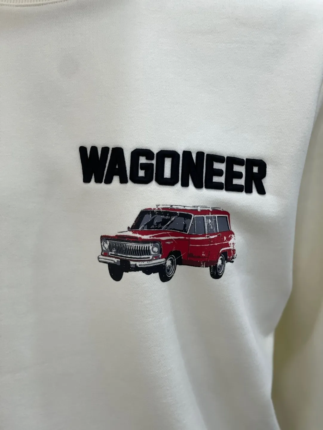 JEEP  |[JEEP]★23FW★Loose Fit Wagonier Car sweatshirt (JP1TSU845)