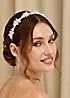 Jon Richard Gold Plated Crystal Beaded Floral Headband