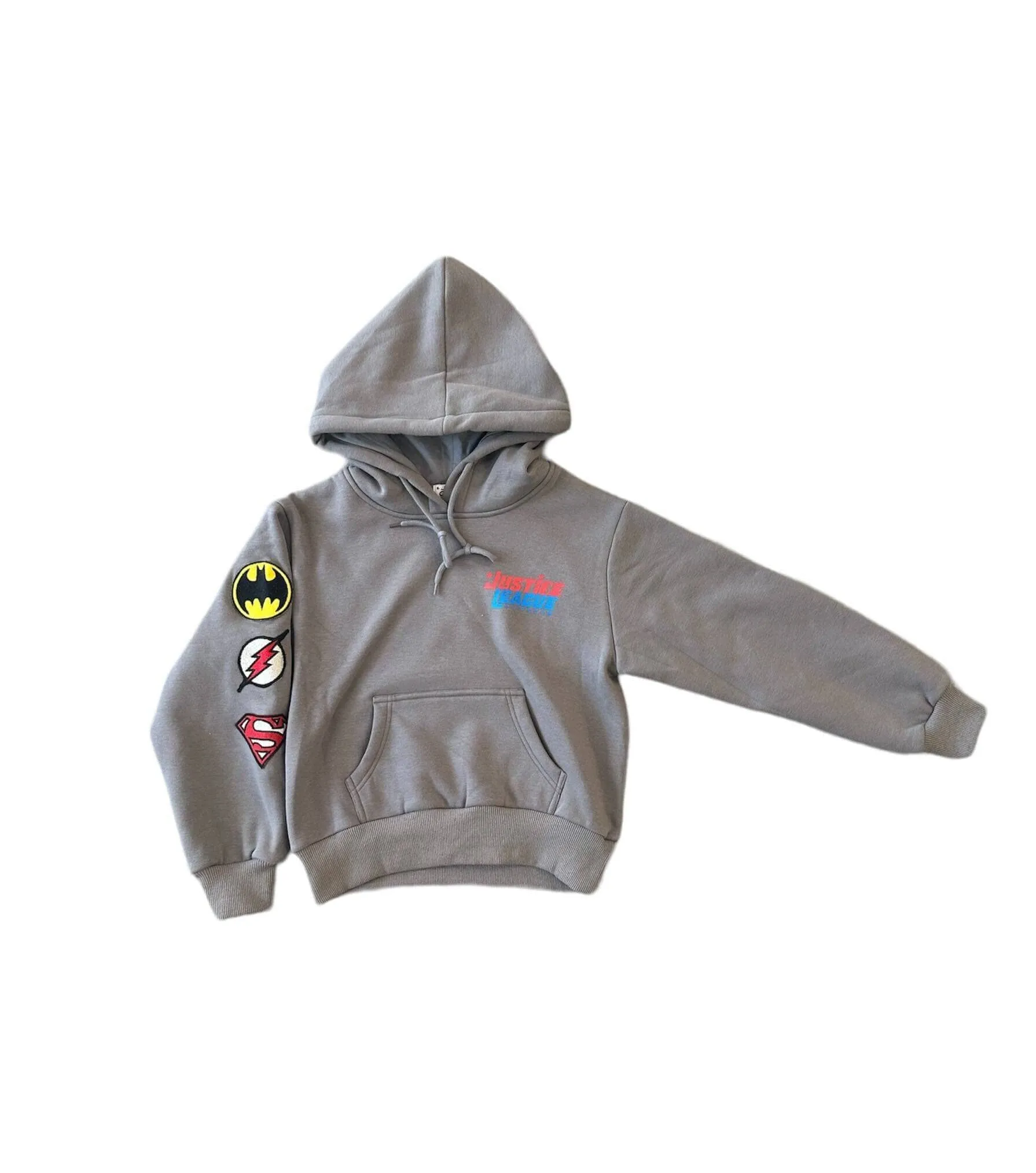 Justice League Hero Grey Hoodie