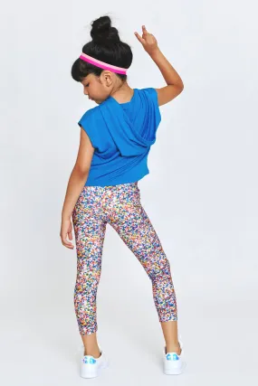 Kids Leggings in Rainbow Nonpareils